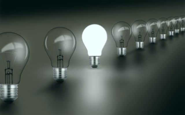 Incandescent lightbulbs were once found everywhere and are now being phased out for more energy efficient options. 